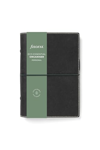 Filofax Personal Eco Essential organiser - Ebony