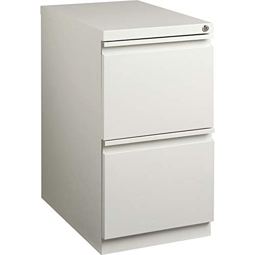 Lorell LLR49525 Mobile File Pedestal, Light Gray