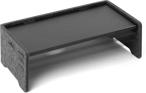 Durable Effect Laptop Stand, Height-Adjustable Monitor Desk Riser
