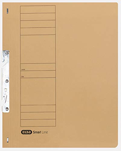 Elba 22450CH Attachable File with Commercial Binding 250 g/sq.m Manila Cardboard for 200 DIN A4 Sheets Full Front Cover Pack of 50 Chamois