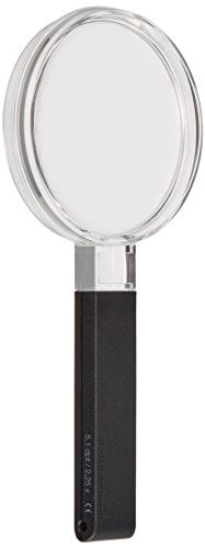 ESCHENBACH 2642-80 Handheld Magnifier Bi-Convex 2.25x Magnification 5X Sub Lens