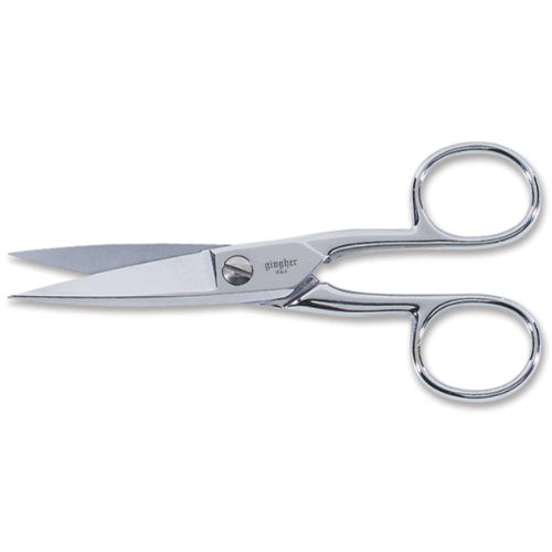 Gingher 5" Knife Edge Craft & Sewing Scissors for Heavy-Duty Fabric