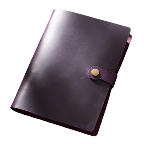 Refillable Notebook with Detachable Rings, Smooth Recycled Paper for School & Writing Refillable Binder Notebook