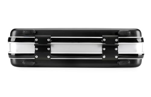 Baxi&barna ABS&PC Business Briefcase, Security Lockbox for Important Documents, New Aluminum Frame Money Box