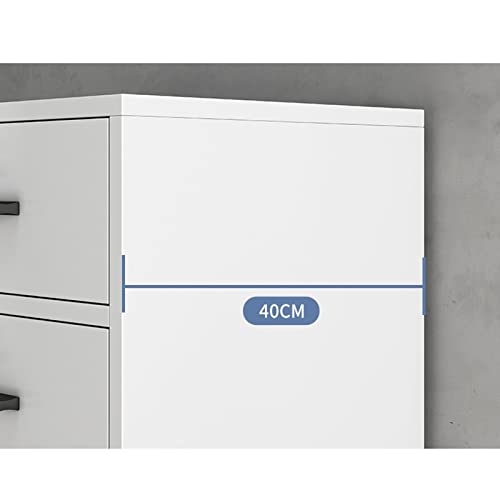 LOVULIFE File Cabinet Office 5-Drawer Filing Cabinet Floor-to-Ceiling Locker with Lock Low Cabinet Drawer Office Cabinet File Cabinet Vertical Filing Cabinet File Organizer File Box (Color : B)