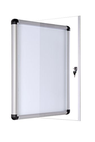 Bi-Office Enclore Extra Magnetic Vertical Display Case 532 x 686mm, 4xA4