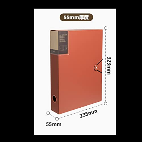 Folder A4 Multi-Category Office Business Multi-Function Thickened File Box Folder Storage Folder (Color : A Size