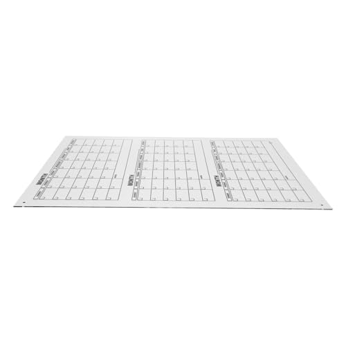 Quarterly Planner White Board, Acrylic Calendar Board, Dry Erase Calendar for Wall, for Family Events, Routines, Reminders