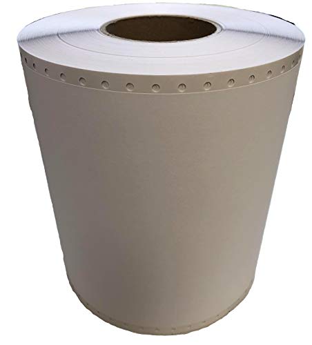 Doctor Stuff - Continuous Feed Roll, Self Adhesive Transcription Labels, 7-3/4" Wide x 400 feet Long, Roll, Compatible with AS# 9934 and Dot Matrix Printers