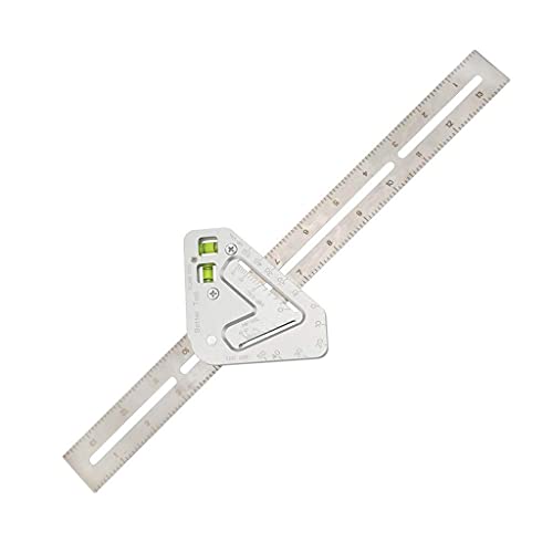 TEOYETTSF 350mm Level Protractor Multifunctional Woodworking Triangle Ruler Angle Ruler Carpentry Tool Measuring Tools