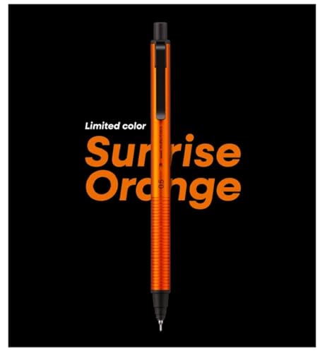 KURUTOGA Mitsubishi Pencil Limited Mechanical Pencil Metal 0.5mm Sunrise Orange M5KH1P.SO With Original Stylus Ballpoint Touch Pen