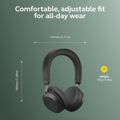 Jabra Evolve2 75 Link380a MS Stereo Blk