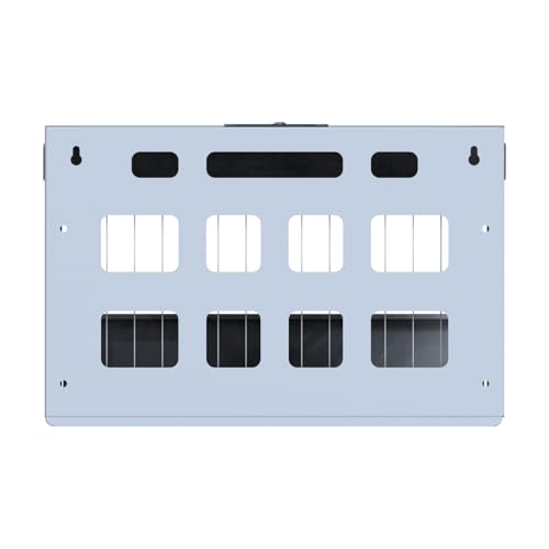 16-Device Charging Station for Laptops/Tablets, Charging Cabinet for iPad/Chromebooks/Laptop Computers, Laptop & Tablet Storage Carts for Classroom/Library/Office/Lockable (White)