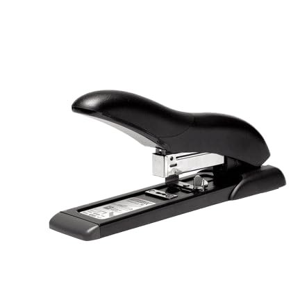 Rapid 21281406 Fashion HD70 Heavy Duty Staple, Metal Body, Black, 70 Sheet Capacity