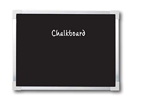 Flipside Products 36" x 48" Aluminum Framed Black Chalkboard, Large Surface, Wall Decor, Chalkboard Sign, Wall Mount, Menu Board