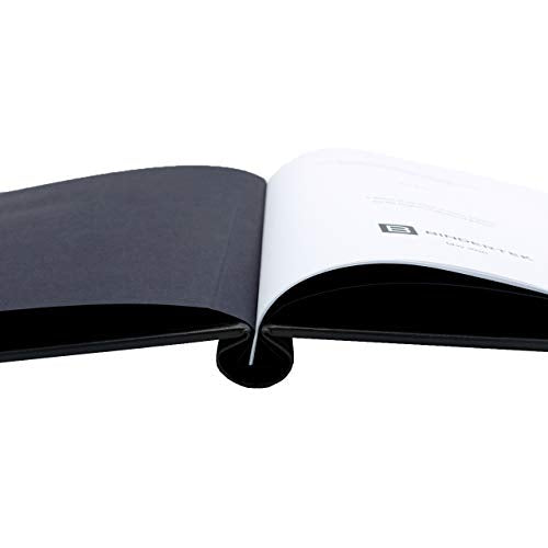 Faux Leather Springback Thesis Binder - Red, 1" Spine, by Bindertek