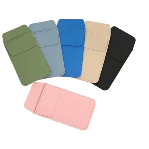 bogniga pocket protector 12pcs PU Leather Pencil Bag Gel Ink Pen Holder For Doctor Nurse Teachers Leak-proof Pens Organizer Storage Case Pocket(Green)