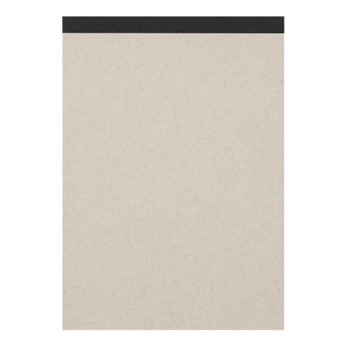 Landre 100050632 Notebook Without Cover 60 g/m², DIN A4, Squared, Perforated, Fine Wood-Free Paper 50 Sheets [Pack of 10 Notepad Without Cover Sheet, DIN A4, 50 Sheets, Blank