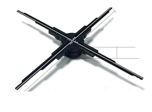 Newest 42-60cm 3D Hologram Fan Projector WiFi LED Holographic Player Support Video Shop Supermarket Advertising Display Light(G50)