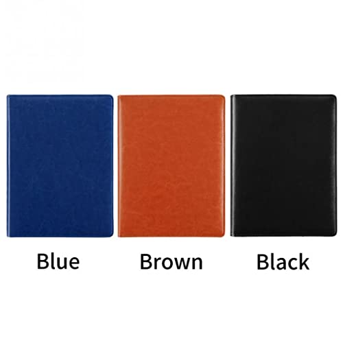 A5 Clipboard Folder PU Leather Organizer Office Manager Clip Writing Pad Legal Paper Contract Flip