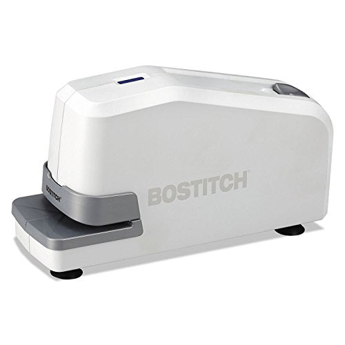 Bostitch Office Impulse 30 Sheet Electric Stapler - Heavy Duty, No-Jam, White (02011)