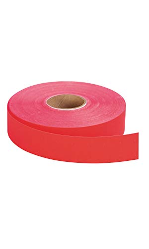 SSWBasics 1-Line Fluorescent Red Labels for Monarch® Model 1131 3/8" H x 3/4" W- 8 Rolls per Sleeve