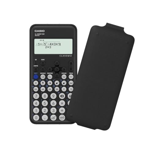 Casio FX-82SP CW – Scientific Calculator, Recommended for Spanish and Portuguese Curriculum, 5 Languages, Over 300 Functions, Dark Grey