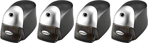 Bostitch QuietSharp Executive Electric Pencil Sharpener, Black (EPS8HD-BLK) 4 Pack