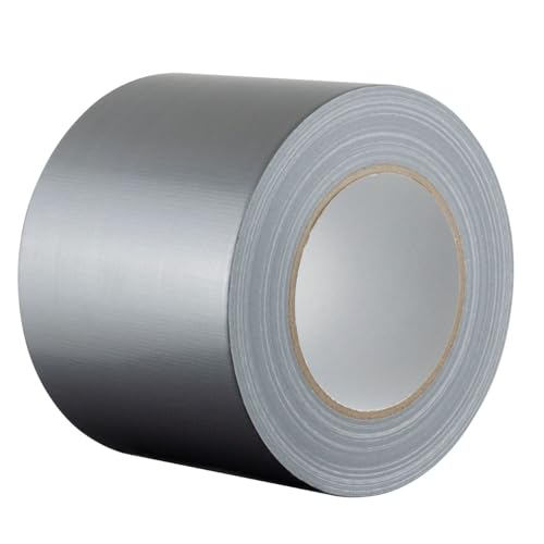GTSE Wide Duct Tape, Silver, 4 Inches x 55 Yards (164 ft), Heavy Duty, Waterproof Repair Tape for Indoor or Outdoor Use, 12 Rolls