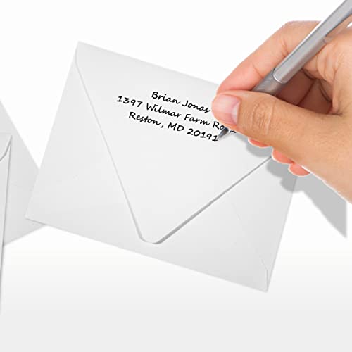 A2 Contour Flap Envelopes (4 3/8 x 5 3/4) - White - 100% Recycled (500 Qty.)