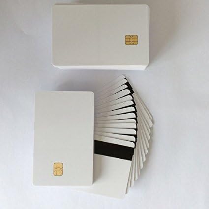 200pcs/Lot 2 in1 FM4442 Chip with Hi-Co Magnetic Stripe PVC Blank Card Printable