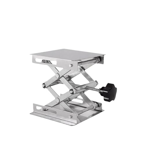 Mini Lifting Table 1pcs Manual Lab Jack Scissor Stand Platform Corrosion Resistant Laboratory Table Lift Adjustable