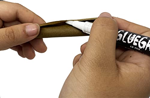 GlueGar- 4oz - 1 Gallon - Roller Size Bottles (Natural Rolling Glue, Cigar Glue, Paper Glue, Wrap Glue) (Vanilla, 1 Liter)
