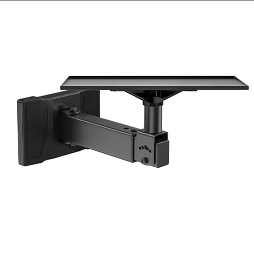 GRFIT Projector Bracket Projector Bracket Home Conference Training Wall Mounted Tray Telescopic Projector Universal Frame Bedside Projection Wall Mounted Wall Bracket Projector Stand(Color:C)