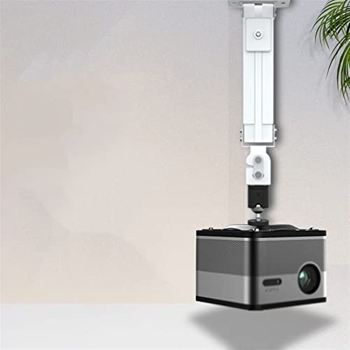 Projector Mount Bracket Projector Rack Home Heavy-Duty Thickened and Thick Wall-Mounted Projector Shelf Living Room Conference Room 360° Rotating Projector Stand Projector Stand (Color : Black)
