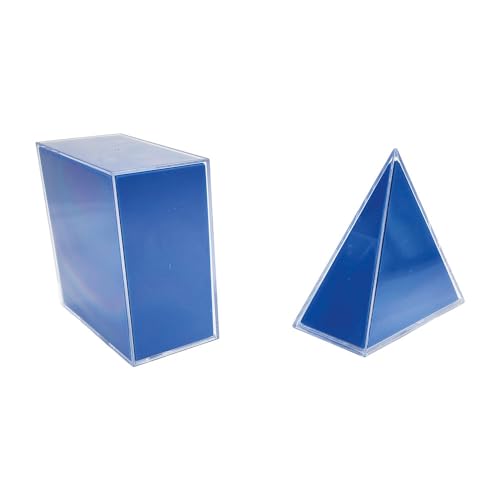 EAI Education GeoModel® Jumbo Folding Geometric Shapes: 5 Sets of 11 Solids and 11 Nets