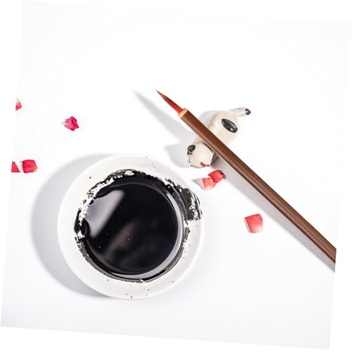 Chinese caligraphy brush, Writing Calligraphy 10Pcs student calligraphy ink writing brush wolf hair to color Stationery calligraphy pen suite brush calligraphy set traditional calligraphy brush China(