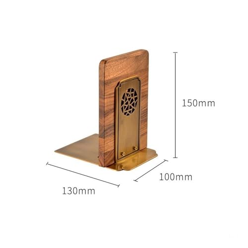 Bookends Art Bookend Bookends, Vintage Chinese Minimalist Desktop Decorative for Shelves