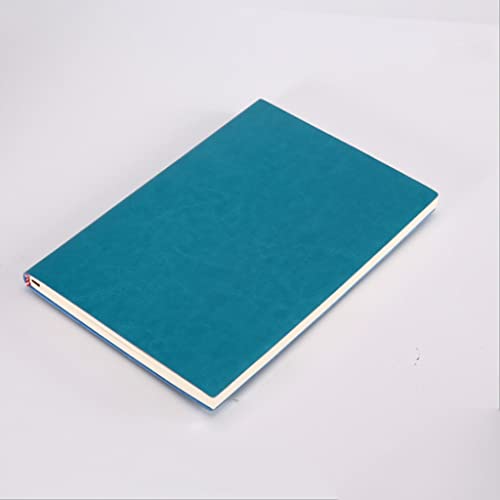 PJNKMWH A5 A6 Three Sizes 5 Colors Large Business Diary Leather Soft Copy Notebook Increase Thick Kawaii Office