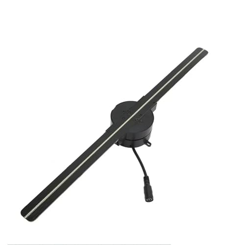 3D Hologram Fan WiFi Holographic Projector Advertising Display Light HD for Stores Bars Party Xmas(G42 HD)