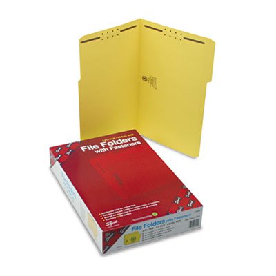 SMD17940 - Smead Colored Fastener Folders with Reinforced Tabs