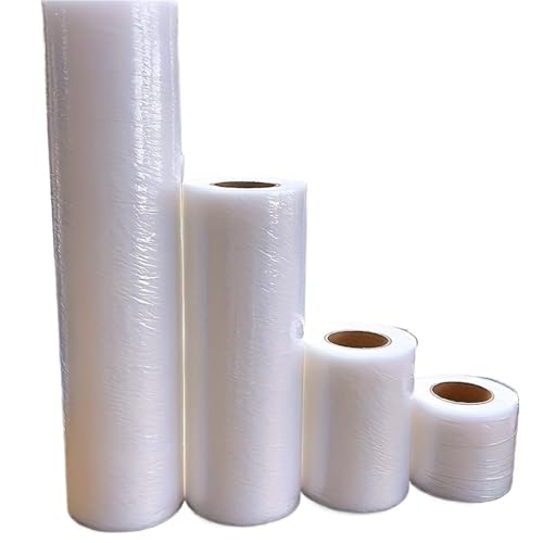 Heat Bond Iron-On Adhesive 4roll Hot Melt Double-Sided Tape Self-Adhesive Pants Paste Iron On Trousers Fabrics for DIY Sewing(X-Large)
