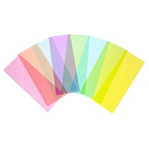 Guided Reading Strips 200 PCS Horizontal Bookmark Reading Guide Strips Students Overlays for Students
