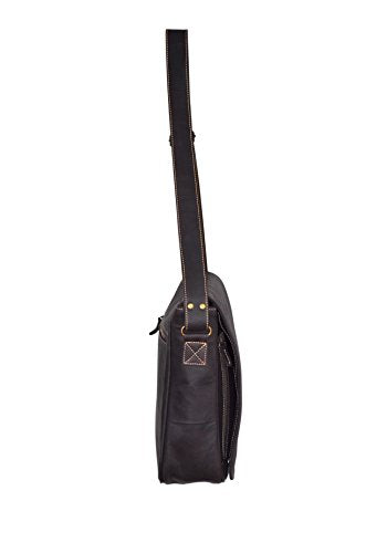 SMART RANGE Men's BROWN Shoulder Messenger, Laptop Work SKIPPER Leather Bag