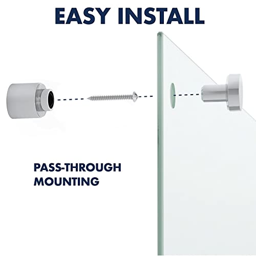 Quartet Whiteboard, Glass Dry Erase Board, Non-Magnetic, 8' x 4', Infinity Frameless Mounting, Includes Dry Erase Marker, Frosted White (G9648F)