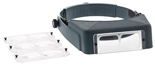 DONEGAN OPTICAL COMPANY AL-S1 OptiVisor AL Magnifier Set w/LX5/AL13/AL14/AL17