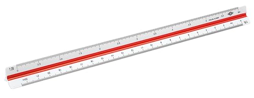 Wedo 52 55001 30 cm Architect’s Triangular Scale Rule