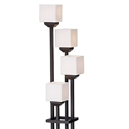 Light Tree 72 1/2" Tall 4-Light Floor Lamp with USB Dimmer