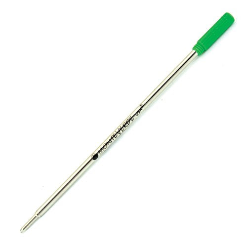 Monteverde Ballpoint Refill to Fit Cross Pens, Medium, Green, 50 Pack