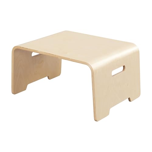 Back2School Express Bentwood Lap Desk with Handles, Portable Table, Natural